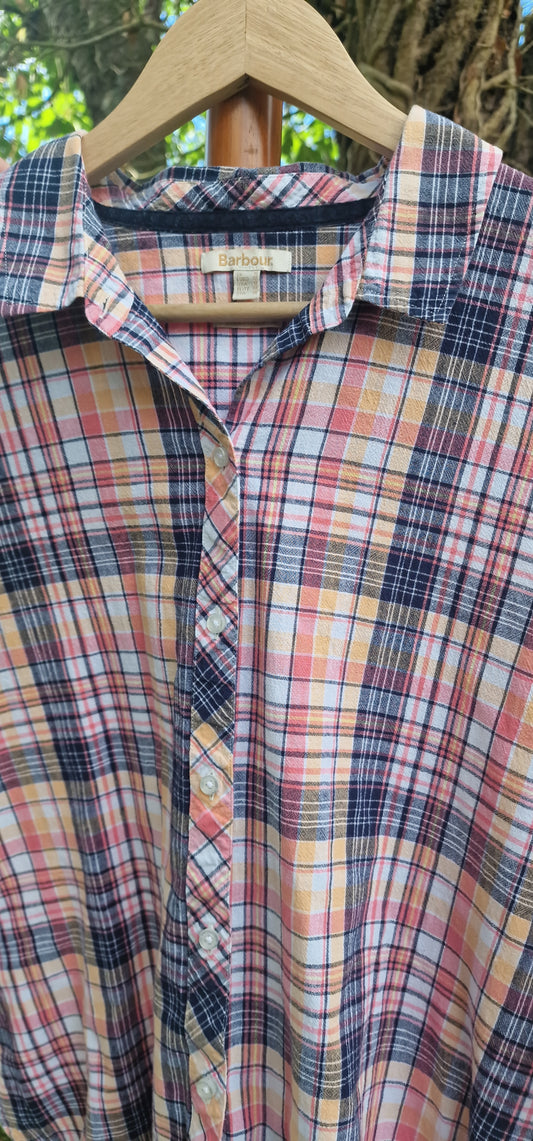 Barbour Classic Cotton Plaid Button Down Shirt