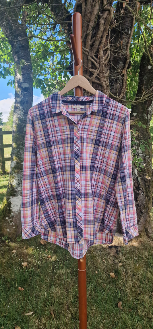 Barbour Classic Cotton Plaid Button Down Shirt