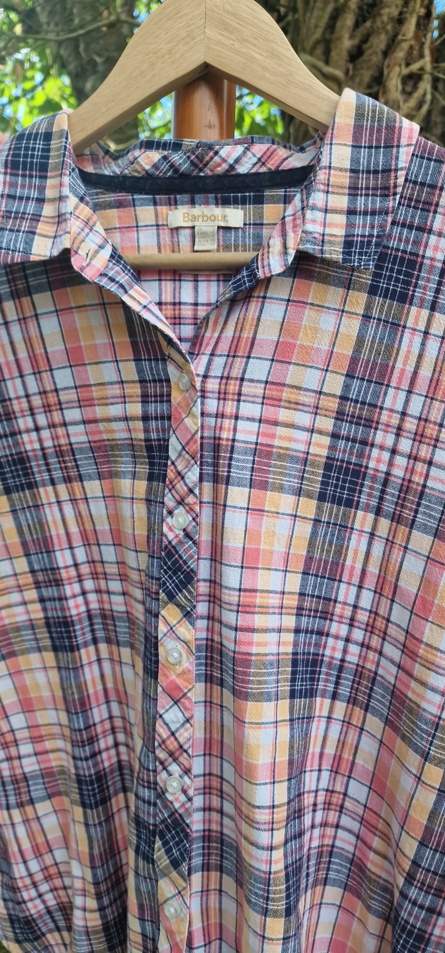Barbour Classic Cotton Plaid Button Down Shirt